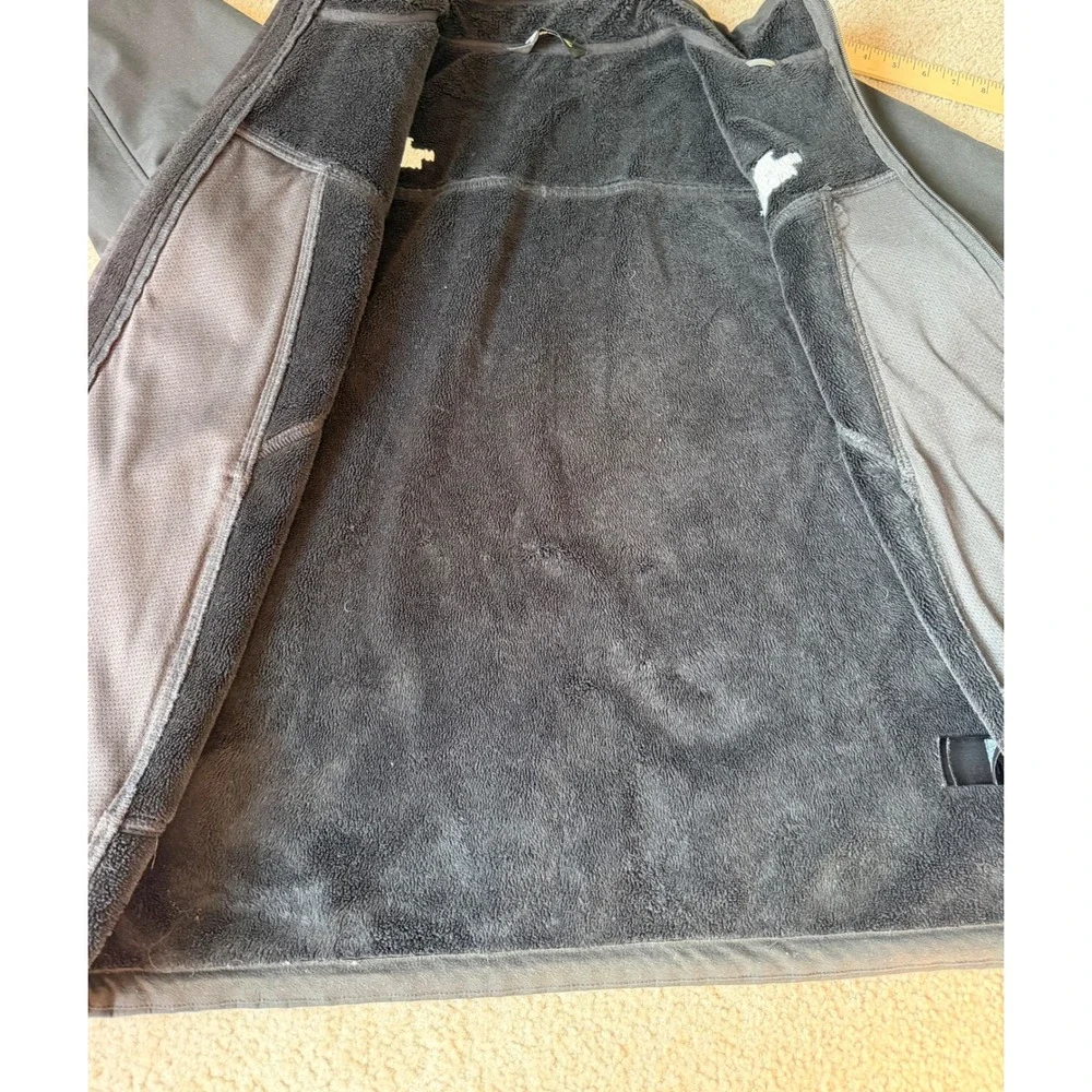 NORTH FACE Men's‎ Jacket Apex Chromium Thermal Full Zip Windwall Black Large